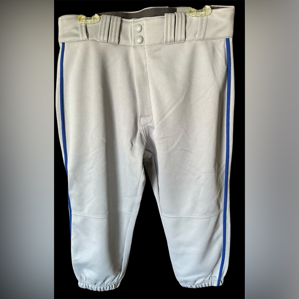 Easton Youth Boy's Rival + Knicker Baseball Pants, Gray YL “27-“29